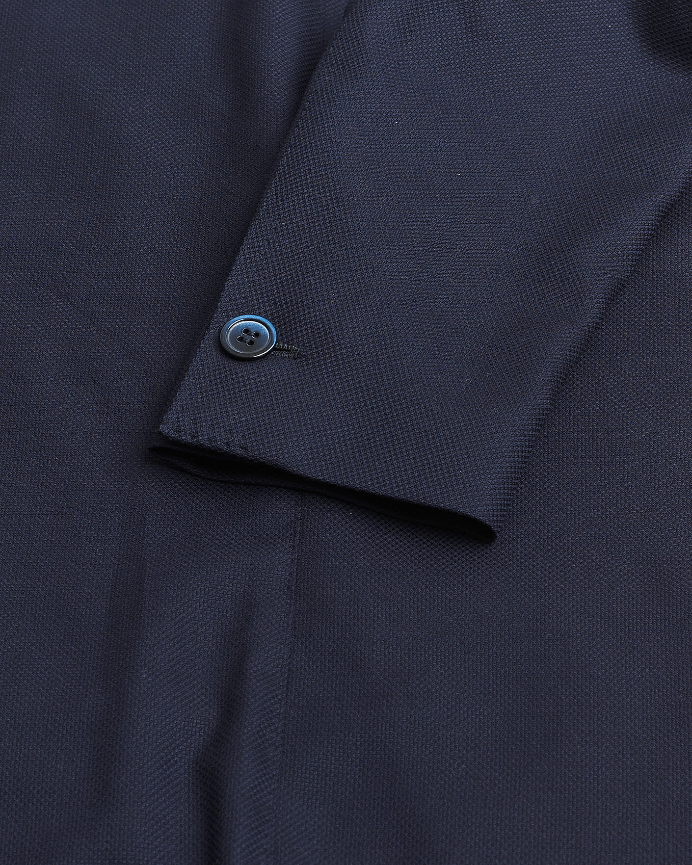 Men | Pre-owned Blazers | Pre-owned | Gabo Napoli Navy Hopsack Wool Blazer 50
