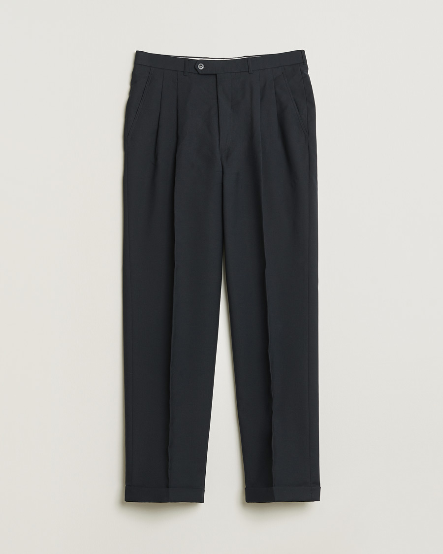 Men | Pre-owned Suits | Pre-owned | Oscar Jacobson Vintage Wool Suit Navy 50