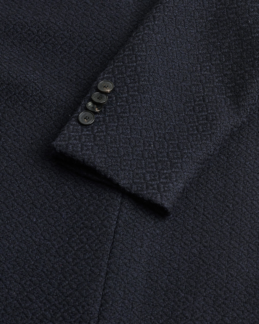 Men | Etro Jacquard Jersey Blazer Navy 52 | Pre-owned | Etro Jacquard Jersey Blazer Navy 52