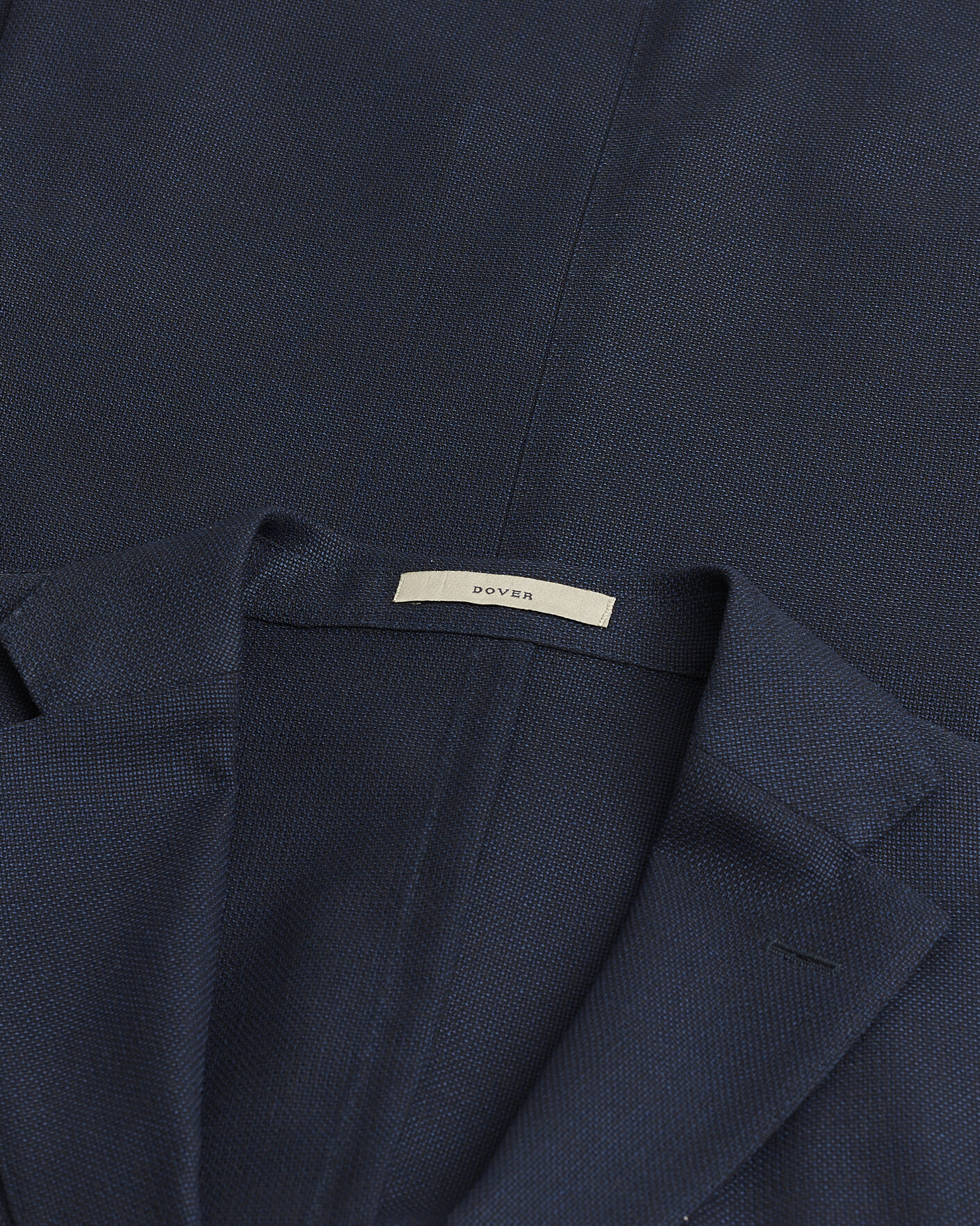Men | Pre-owned Blazers | Pre-owned | Boglioli Dover Wool Hopsack Blazer Navy 48