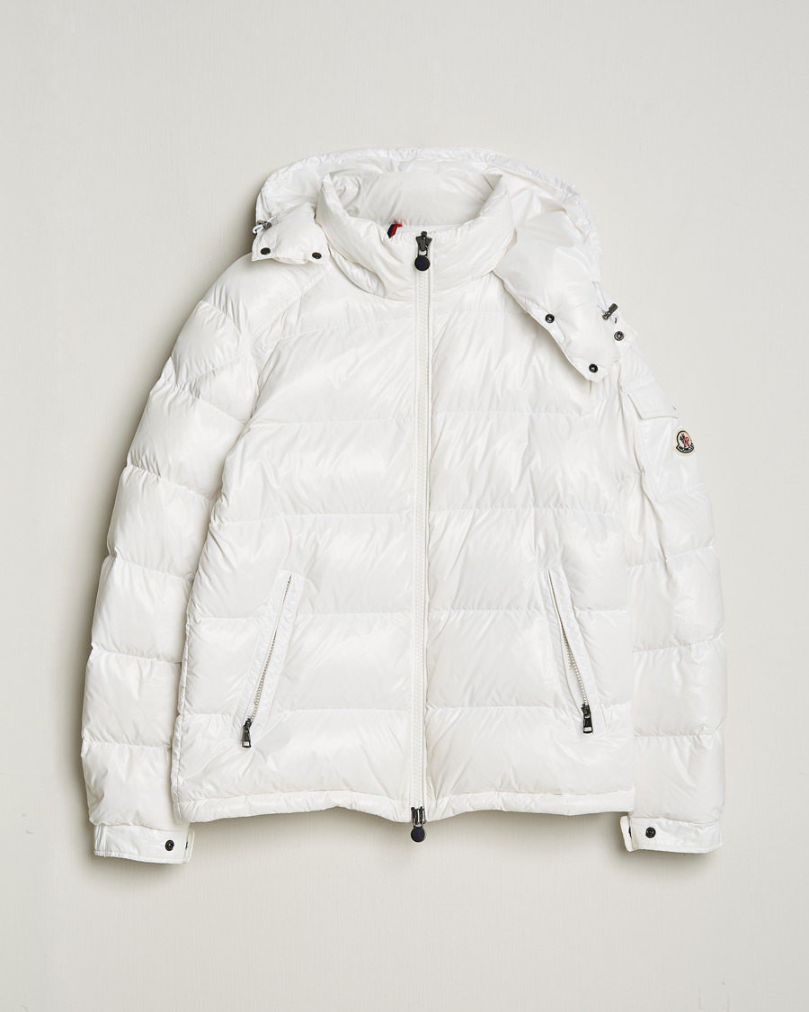 Men | Coats & Jackets | Pre-owned | Moncler Maya Jacket White