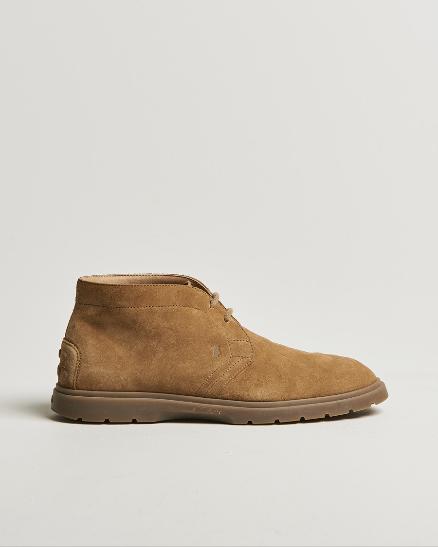 Men | Boots | Pre-owned | Tod's Polacchino Chukka Boots Brown Suede