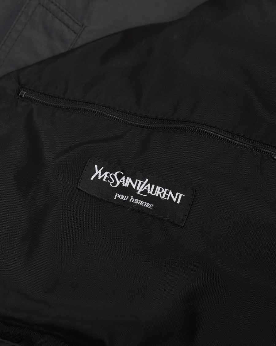 Men | Coats & Jackets | Pre-owned | Yves Saint Laurent Cotton/Nylon Coat Black 48