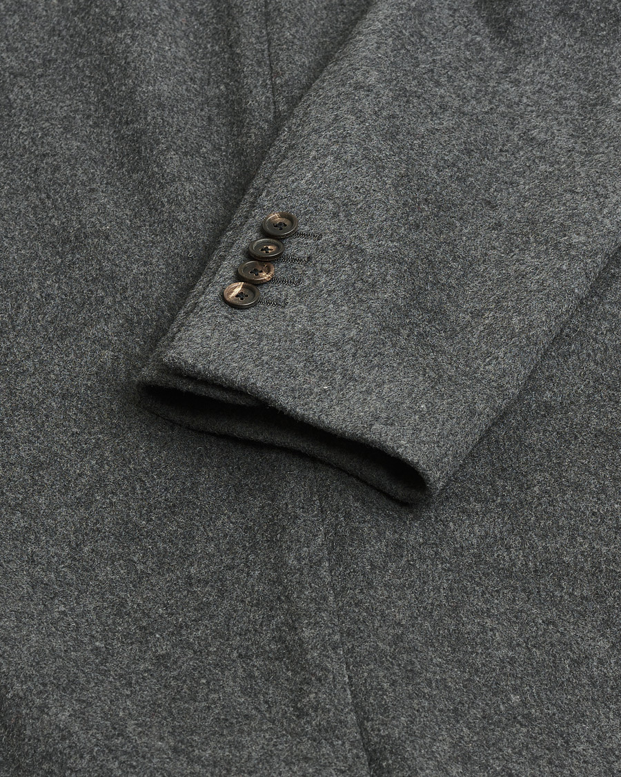 Men | Pre-owned Coats & Jackets | Pre-owned | Lardini Wool Coat Grey 56
