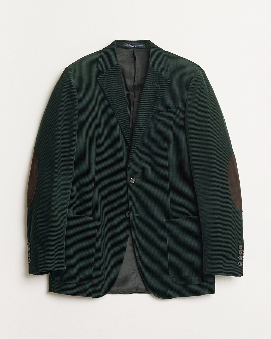 Men | Pre-owned Blazers | Pre-owned | Polo Ralph Lauren Corduroy Green Blazer 48