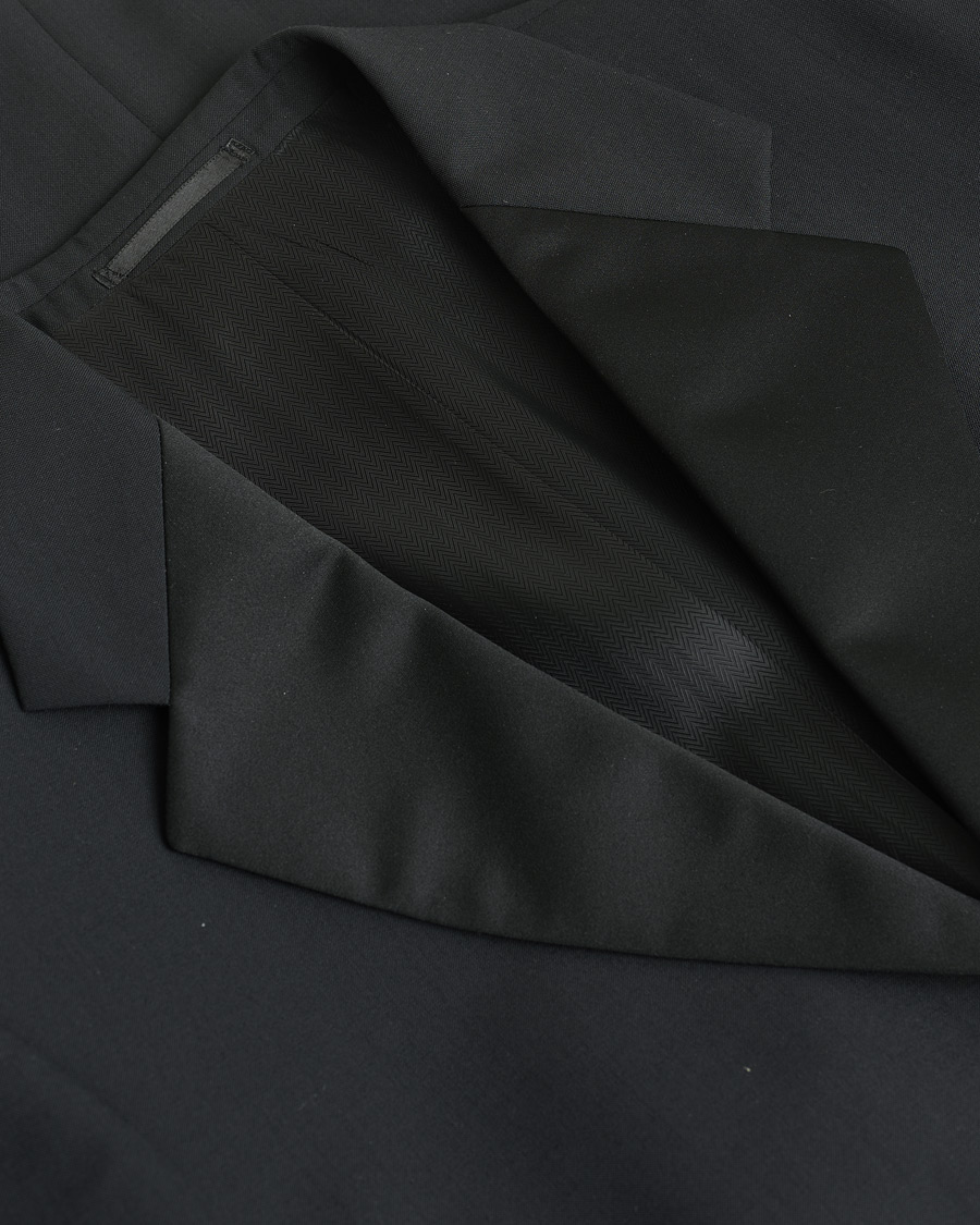 Men | Pre-owned Blazers | Pre-owned | Oscar Jacobson Vintage Tuxedo Blazer Black 50
