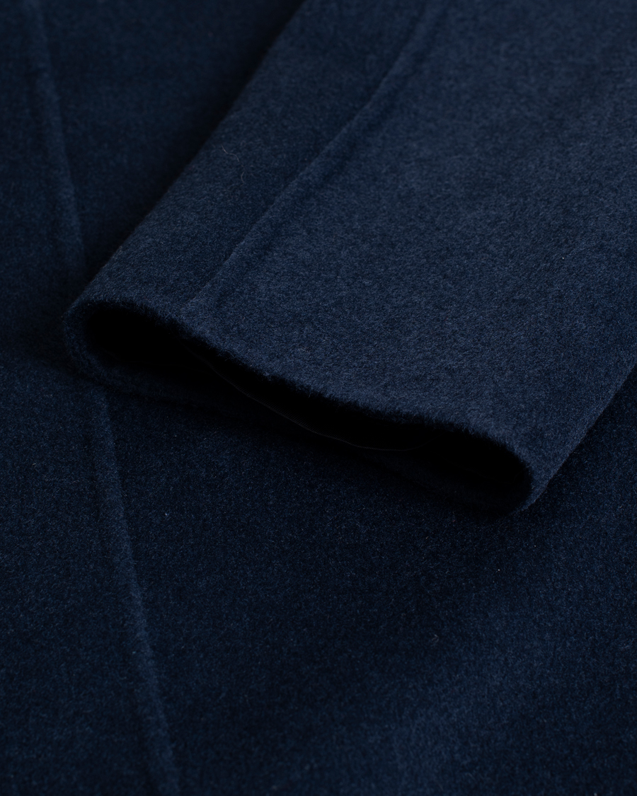 Men | Coats & Jackets | Pre-owned | NN07 Franco Wool Coat Navy Blue