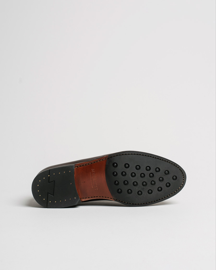 Men | Myrqvist Stenhammar Loafer Dark Brown Calf | Pre-owned | Myrqvist Stenhammar Loafer Dark Brown Calf