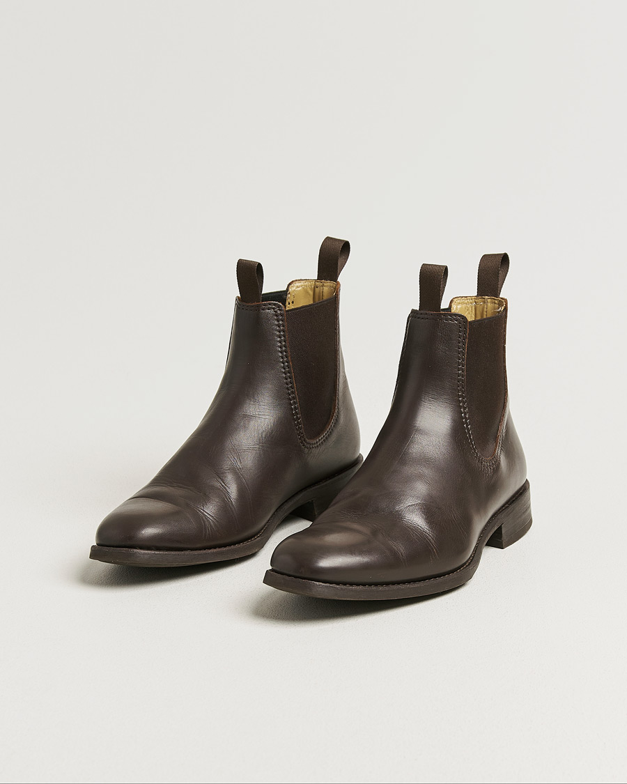Men | Myrqvist Granhult Chelsea Boot Brown Calf UK9 - EU43 | Pre-owned | Myrqvist Granhult Chelsea Boot Brown Calf UK9 - EU43