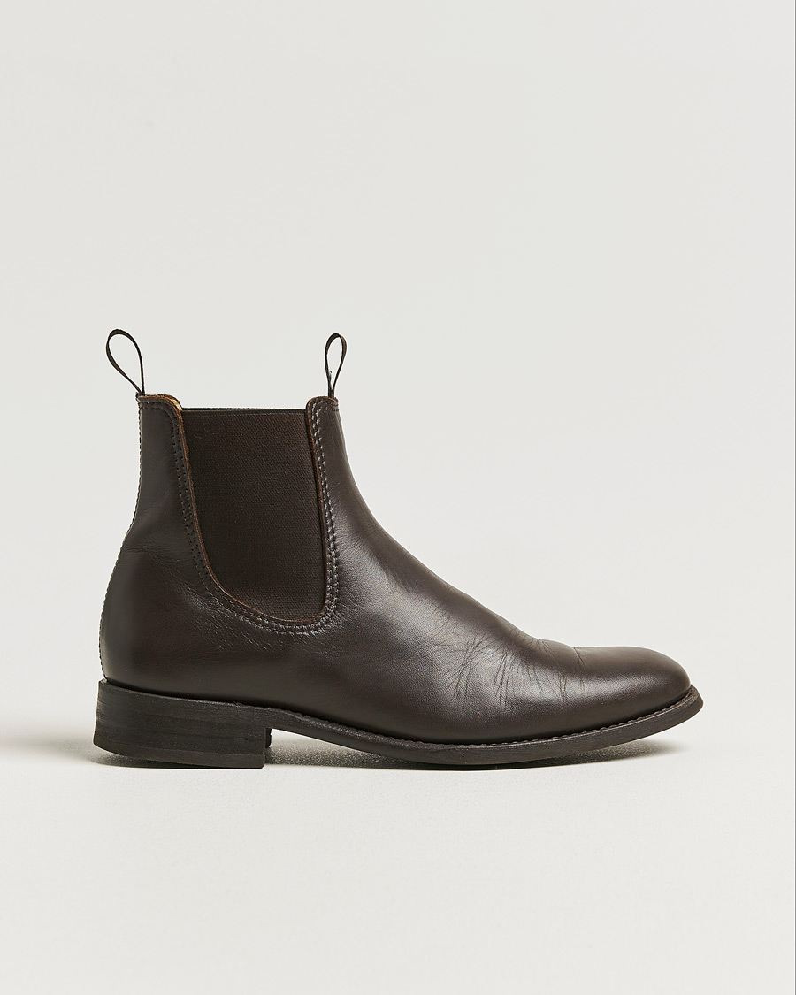 Men | Myrqvist Granhult Chelsea Boot Brown Calf UK9 - EU43 | Pre-owned | Myrqvist Granhult Chelsea Boot Brown Calf UK9 - EU43
