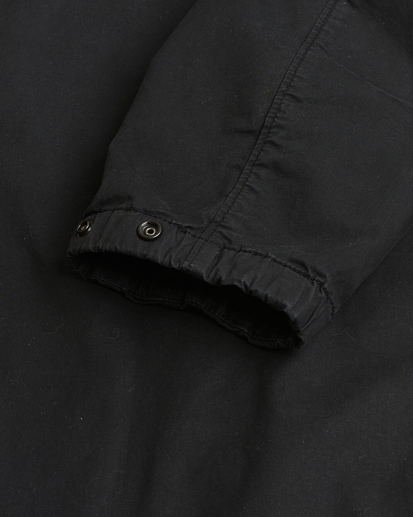 Men | Pre-owned Coats & Jackets | Pre-owned | Stone Island Supima Cotton Hooded Jacket Black XL