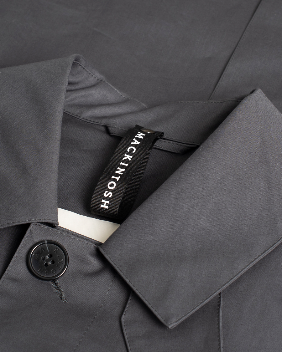 Men | Mackintosh Cambridge Car Coat Cool Grey | Pre-owned | Mackintosh Cambridge Car Coat Cool Grey