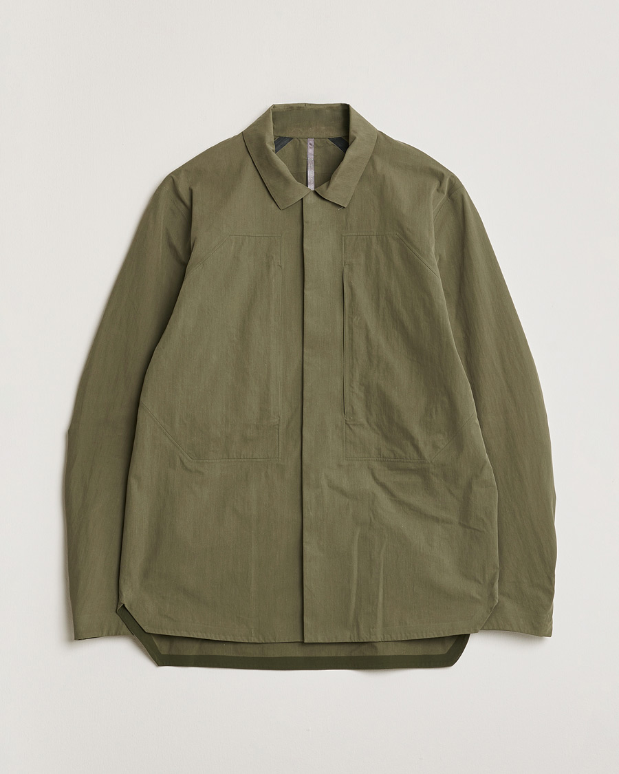 Men | Arc'teryx Veilance Overshirt Green M | Pre-owned | Arc'teryx Veilance Overshirt Green M