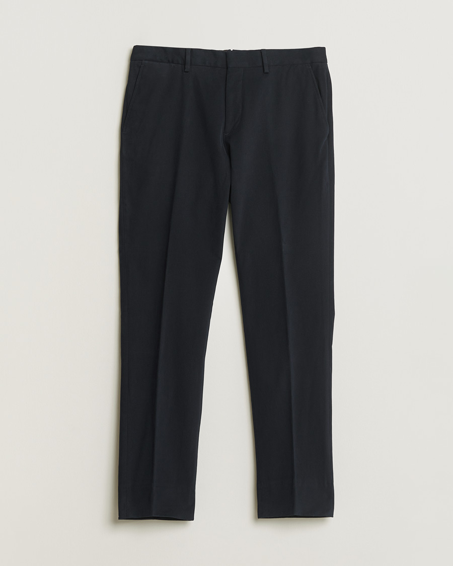 Men | Pre-owned Trousers | Pre-owned | Ermenegildo Zegna Cotton Winter Chino Navy 52