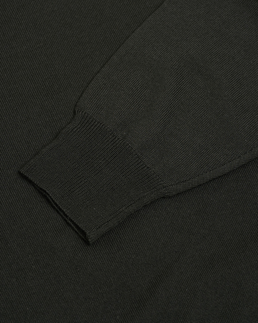 Men | Sweaters & Knitwear | Pre-owned | Canali Merino Wool Crew Neck Black