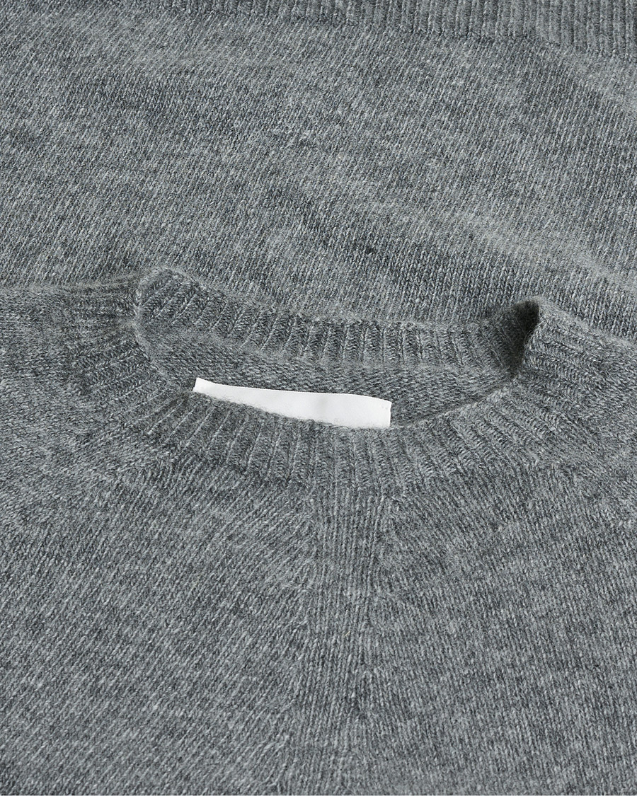 Men | Pre-owned Sweaters & Knitwear | Pre-owned | Jil Sander Cashmere/Merino Round Neck Sweater Grey Melange