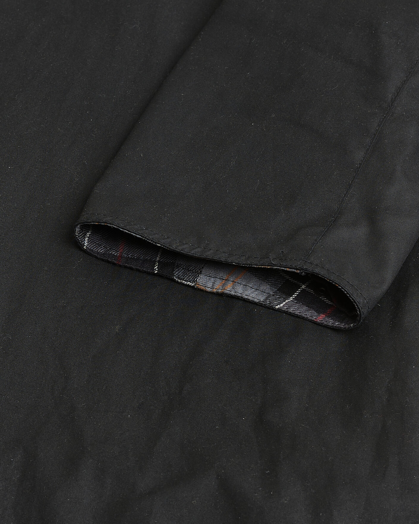 Men | Pre-owned Coats & Jackets | Pre-owned | Barbour Heritage Modfied Exmoore Wax Coat Black UK38 - EU48