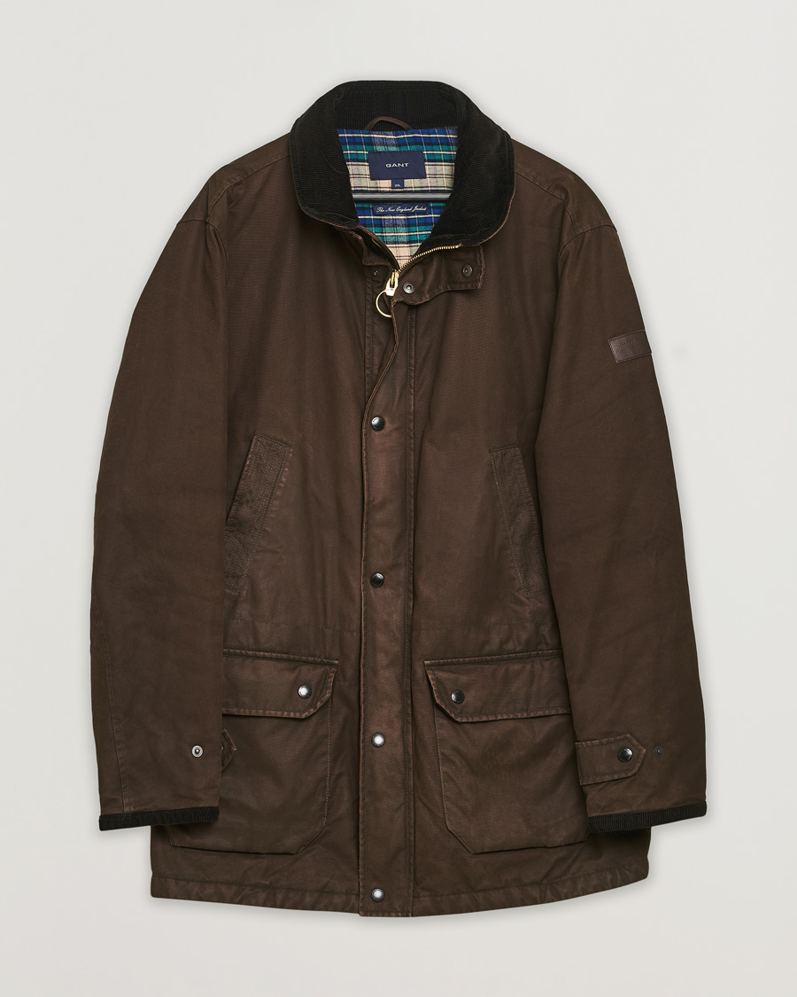 Men | Coats & Jackets | Pre-owned | GANT The New England Jacket Dark Sage XXL