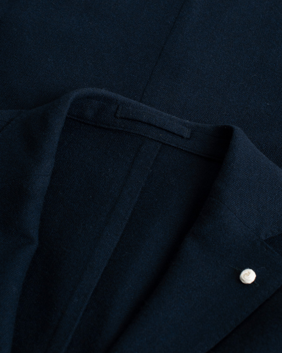 Men | Blazers | Pre-owned | Luigi Bianchi Mantova Navy Cashmere Blazer 50