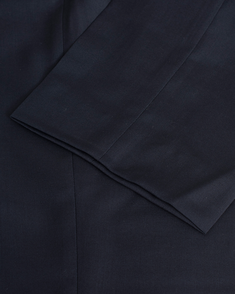 Men | Trousers | Pre-owned | Boglioli Wool Trousers Navy 46