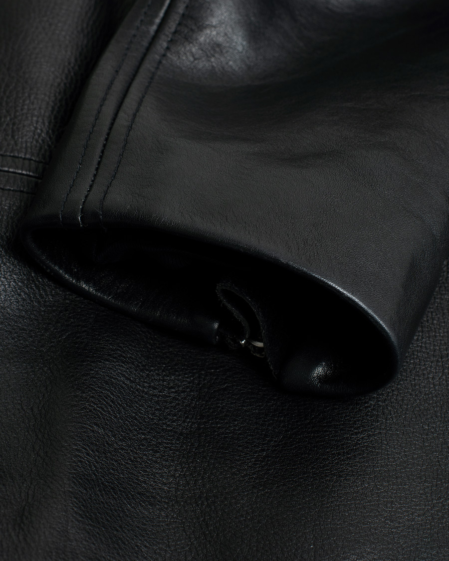 Men | Coats & Jackets | Pre-owned | Acne Studios Biker Leather Jacket Black 46