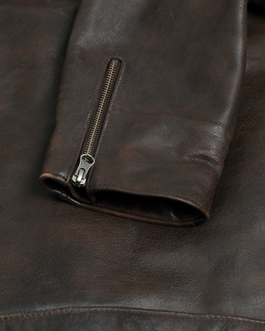 Men | Coats & Jackets | Pre-owned | Nudie Jeans Eddy Rider Leather Jacket Brown L