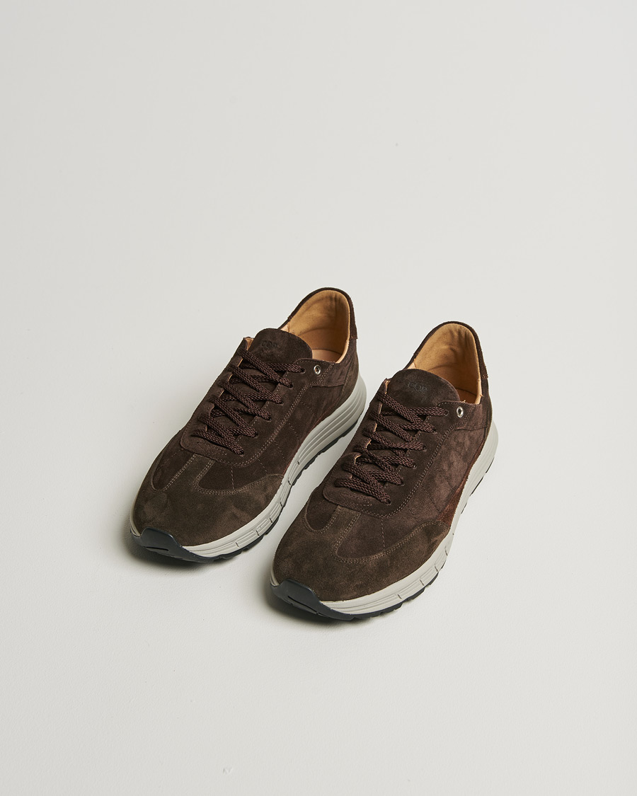 Men | CQP Renna Suede Runner Dark Brown | Pre-owned | CQP Renna Suede Runner Dark Brown