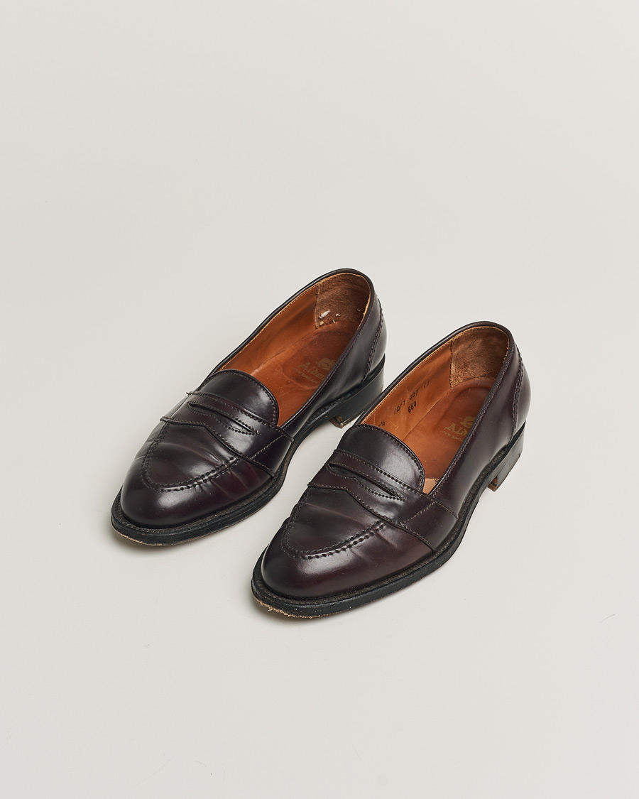 Men | Alden 684 Full Strap Slip-On Penny Loafer UK7,5 - EU41 | Pre-owned | Alden 684 Full Strap Slip-On Penny Loafer UK7,5 - EU41