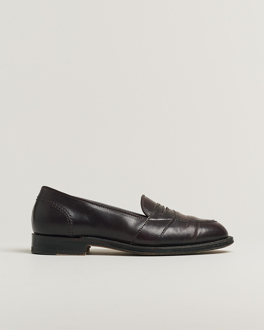 Men | Alden 684 Full Strap Slip-On Penny Loafer UK7,5 - EU41 | Pre-owned | Alden 684 Full Strap Slip-On Penny Loafer UK7,5 - EU41