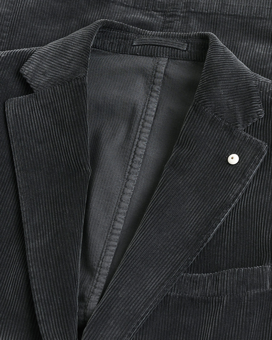 Men | L.B.M. 1911 Jack Corduroy Blazer Grey 54 | Pre-owned | L.B.M. 1911 Jack Corduroy Blazer Grey 54