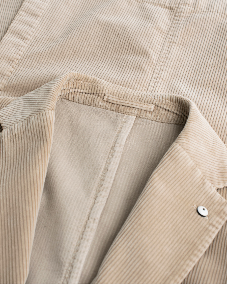 Men | Blazers | Pre-owned | L.B.M. 1911 Jack Corduroy Blazer Beige