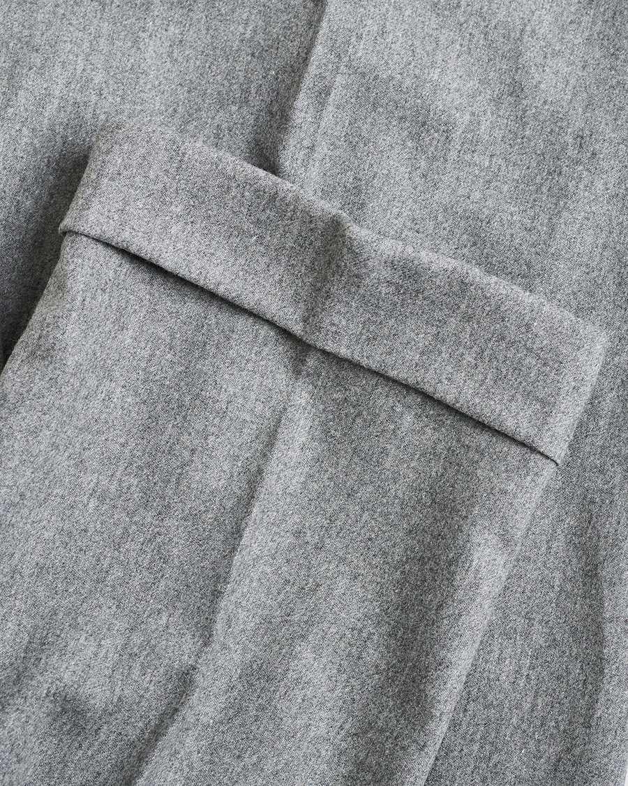 Men | Pre-owned Trousers | Pre-owned | PT01 Pleated Wool Trousers Grey Melange 50