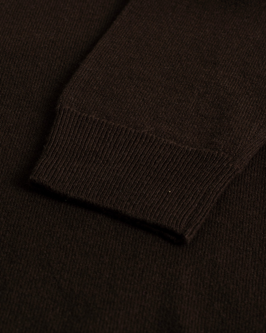 Men | Zanone Virgin Wool/Cashmere Rollneck Brown 50 | Pre-owned | Zanone Virgin Wool/Cashmere Rollneck Brown 50