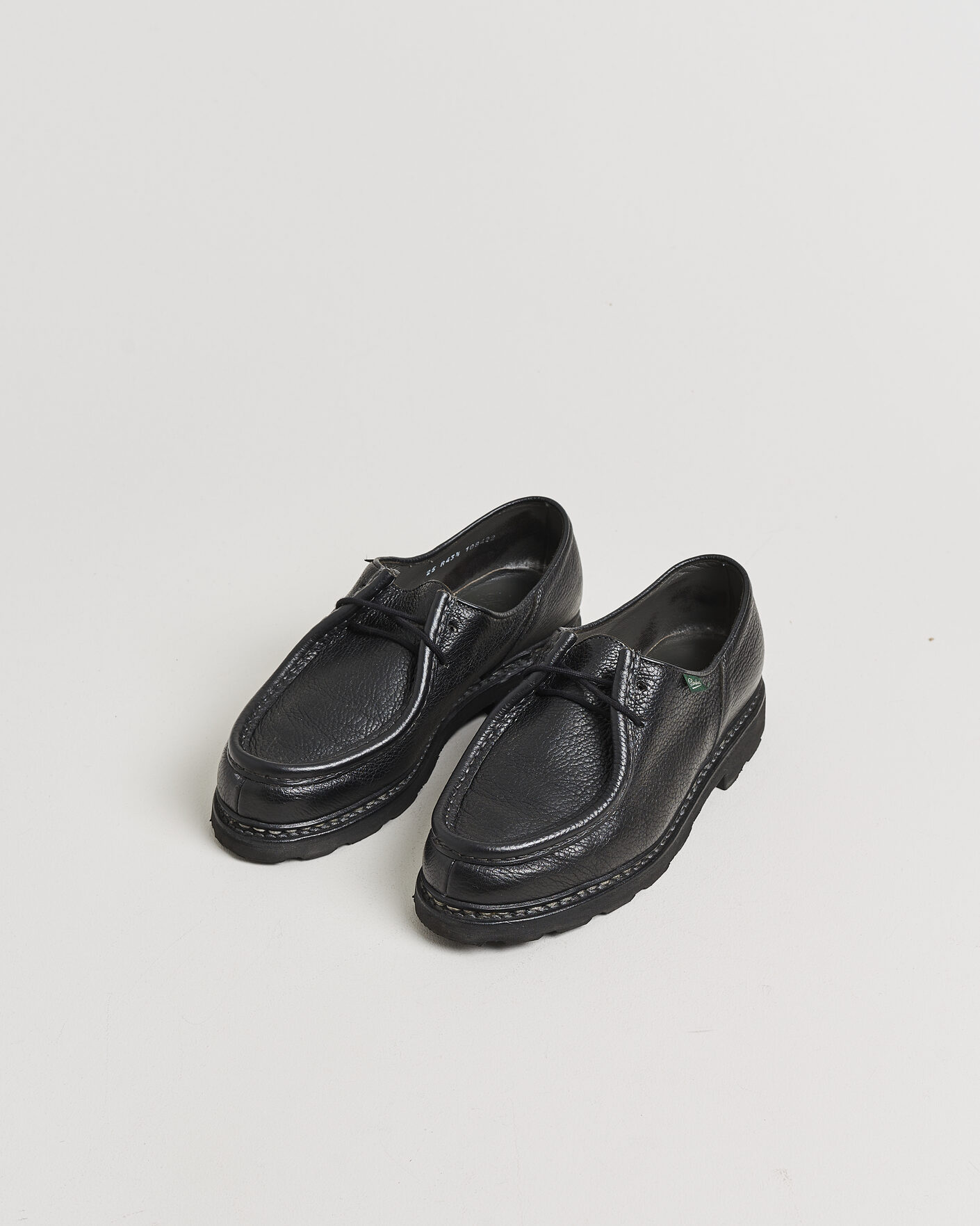 Men | Pre-owned Welted shoes | Pre-owned | Paraboot Michael Derby Black Deerskin 43,5