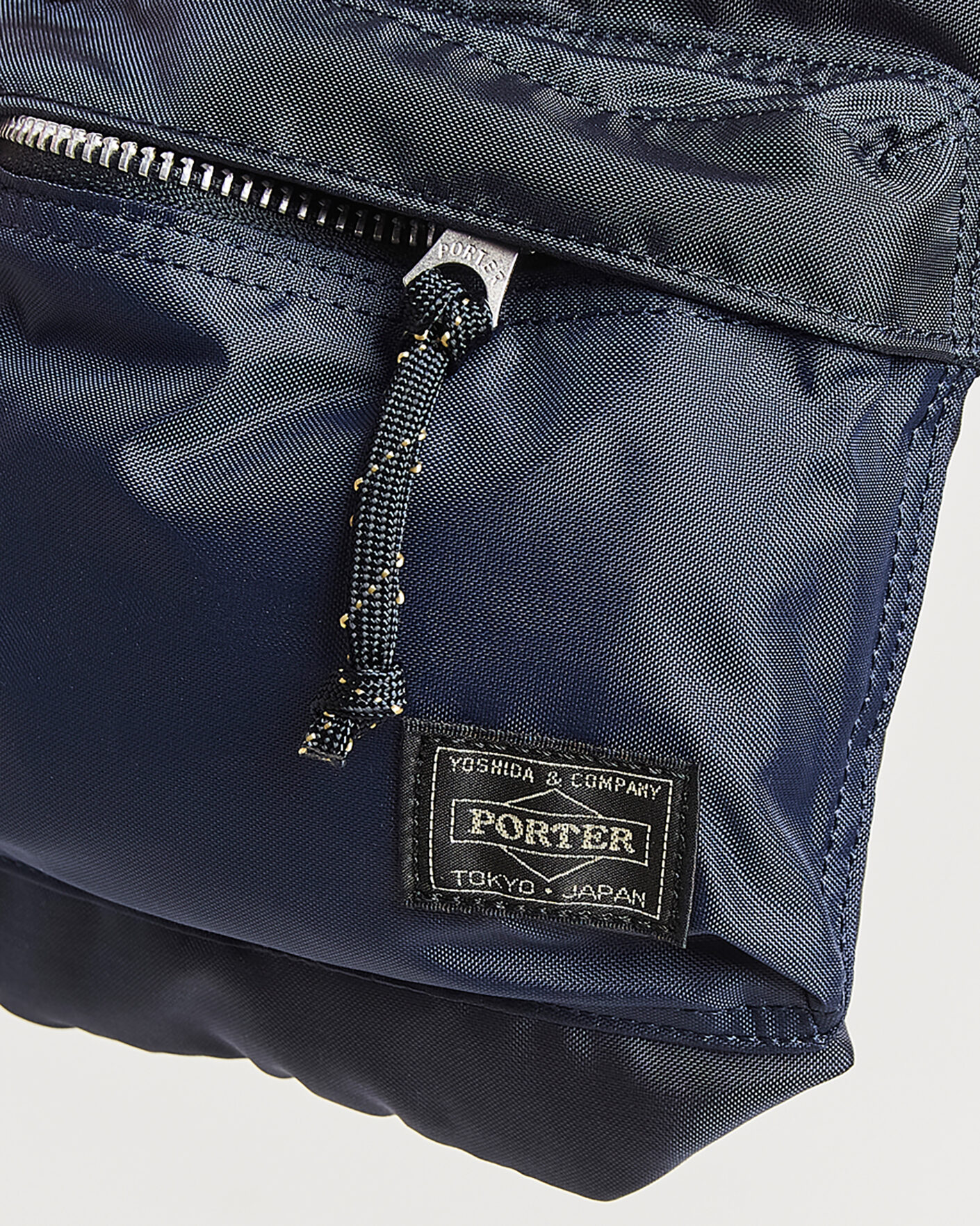 Men | Pre-owned Accessories | Pre-owned | Porter-Yoshida & Co. Force Small Shoulder Pouch Navy Blue