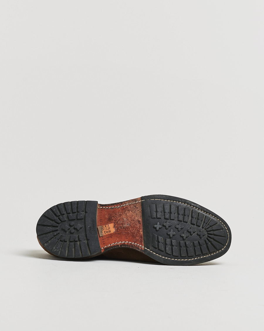 Men | Pre-owned Welted shoes | Pre-owned | Allen Edmonds Barlow Oxford Dark Brown Suede UK8,5 - EU42