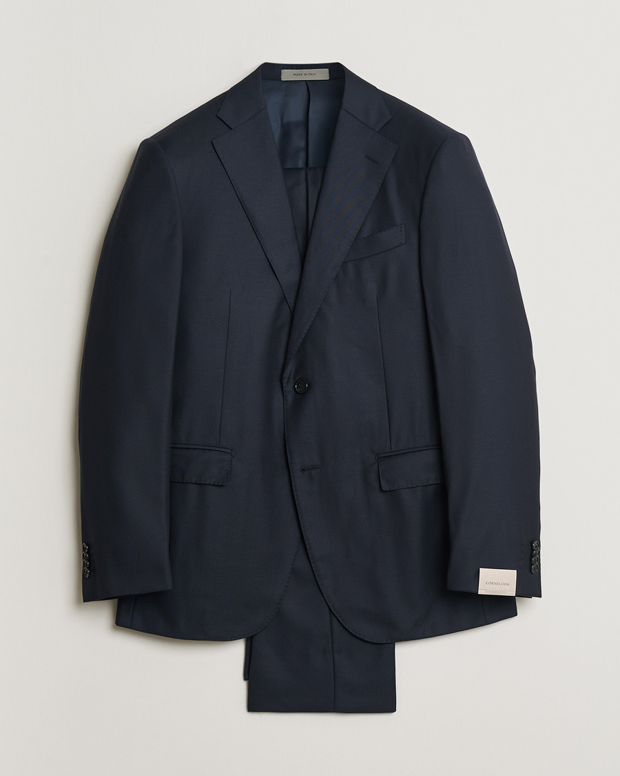 Men | Pre-owned Suits | Pre-owned | Corneliani Wool Suit Navy 50