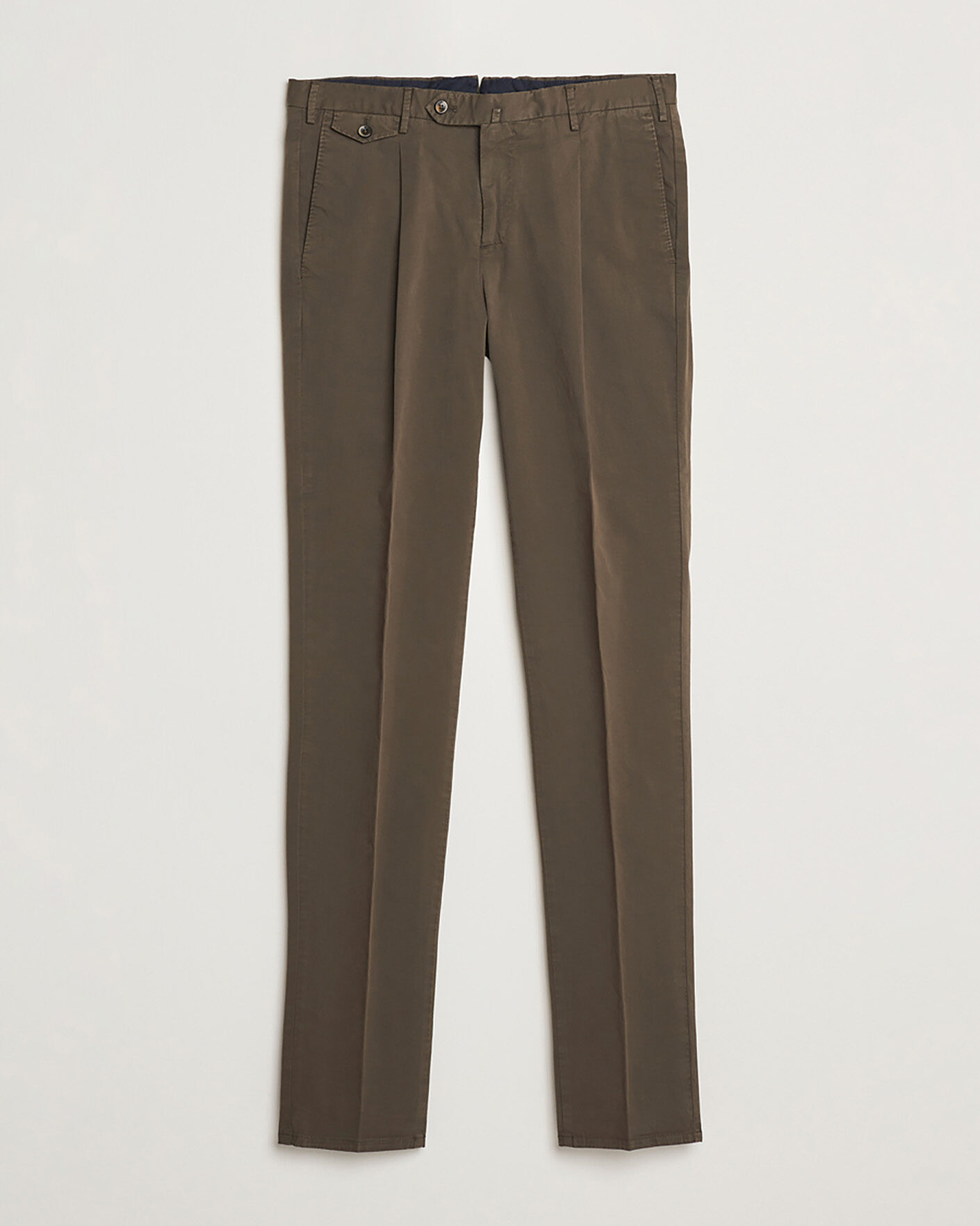 Men | Pre-owned Trousers | Pre-owned | PT01 Gentleman Fit Cotton/Stretch Trousers Brown 52