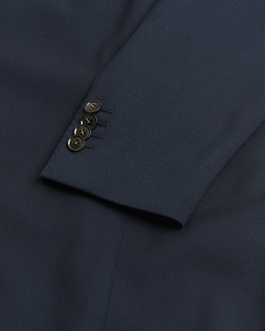 Men | Pre-owned Blazers | Pre-owned | Oscar Jacobson Farris Patch Blazer Navy 48