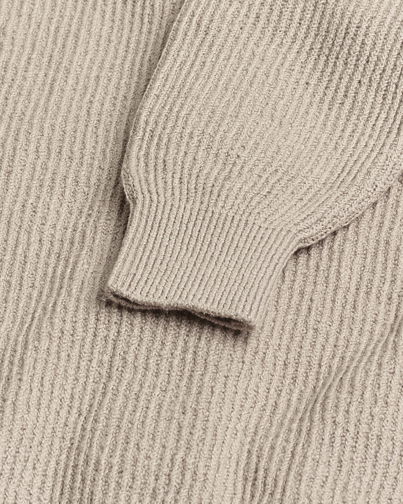 Men | Pre-owned Sweaters & Knitwear | Pre-owned | Brunello Cucinelli Heavy Rib Shawl Cardigan Beige 52