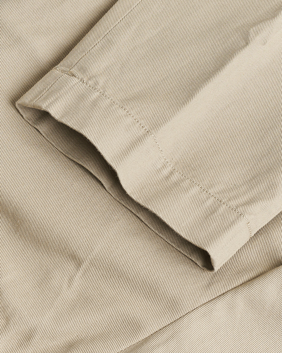 Men | Incotex Regular Fit Uniform Cotton Slacks Beige W32 | Pre-owned | Incotex Regular Fit Uniform Cotton Slacks Beige W32