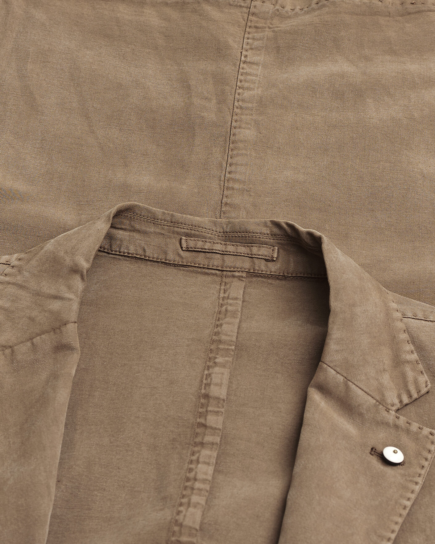Men | Pre-owned Blazers | Pre-owned | L.B.M. 1911 Jack Regular Fit Cotton Blend Blazer Taupe 54