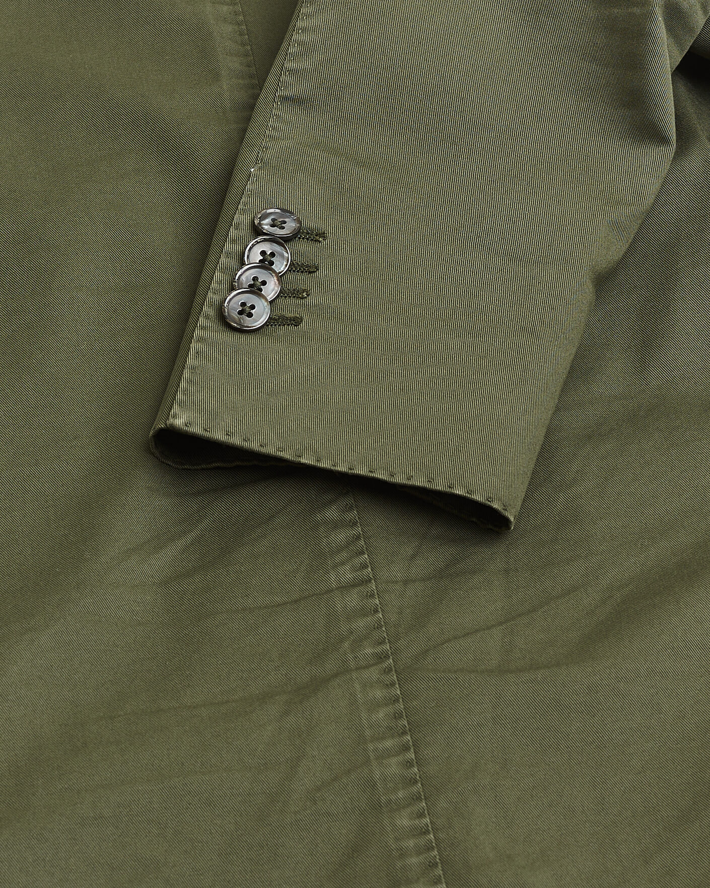 Men | Pre-owned Blazers | Pre-owned | L.B.M. 1911 Jack Regular Fit Cotton Stretch Blazer Green 46