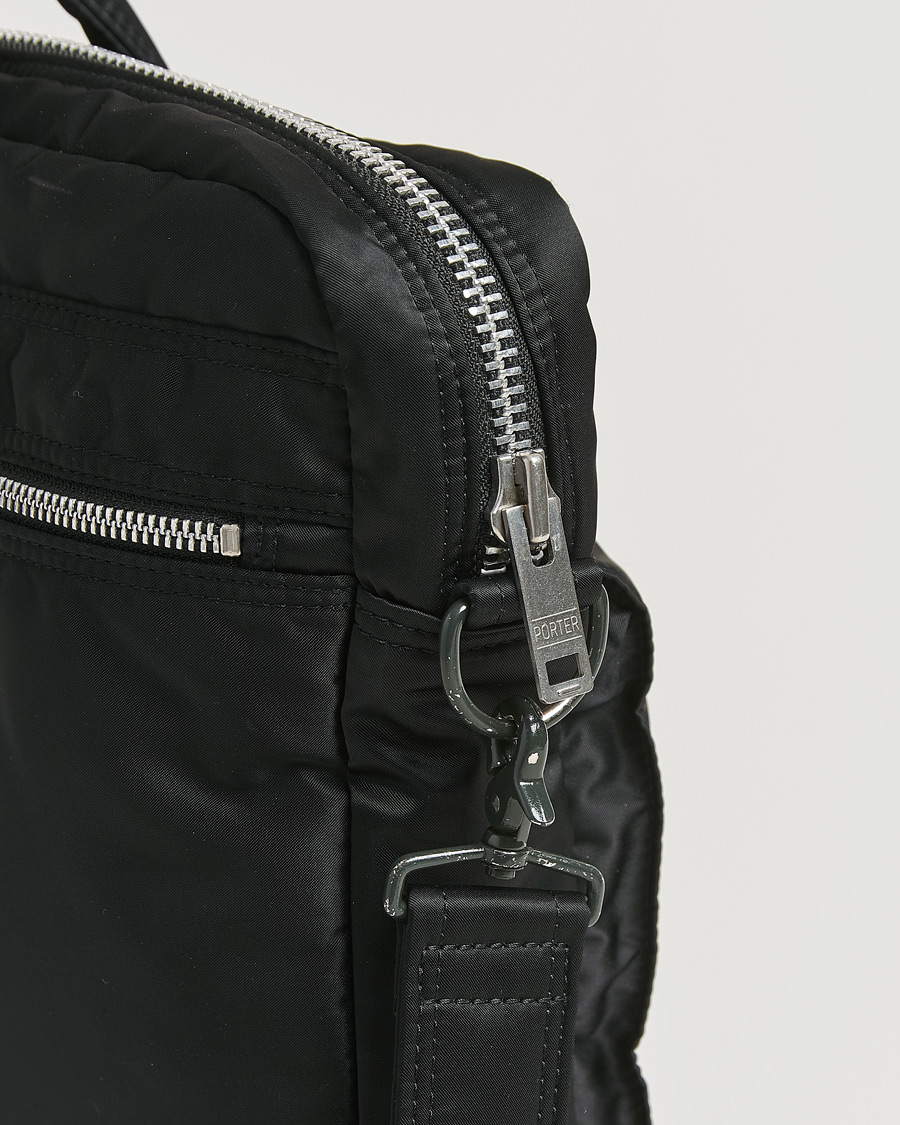 Men | Porter-Yoshida & Co. Tanker 2Way Document Bag Black | Pre-owned | Porter-Yoshida & Co. Tanker 2Way Document Bag Black