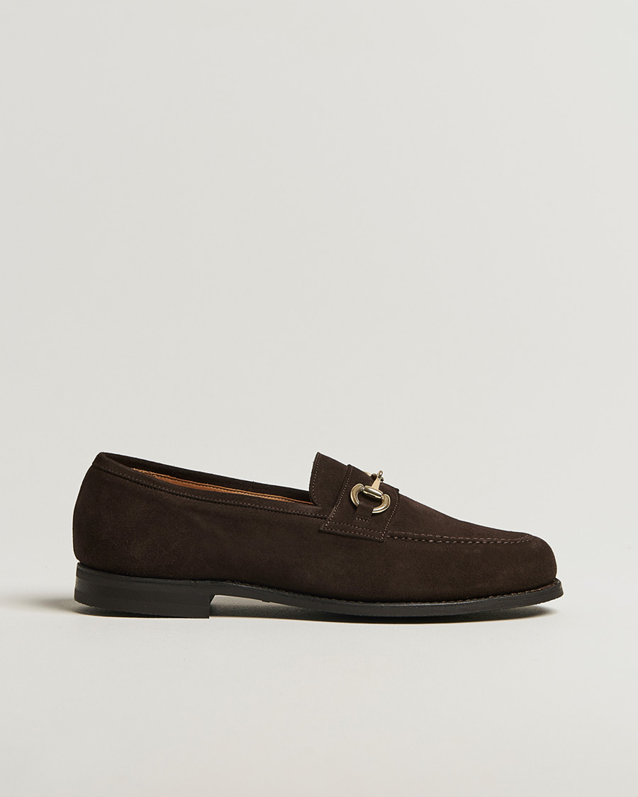 Men | Myrqvist Karlberg Loafer Dark Brown Suede UK8,5 - EU42,5 | Pre-owned | Myrqvist Karlberg Loafer Dark Brown Suede UK8,5 - EU42,5