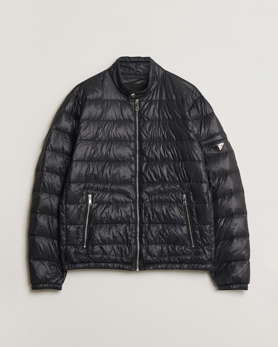 Men | Pre-owned Coats & Jackets | Pre-owned | Prada Lightweight Nylon Down Jacket Black 54