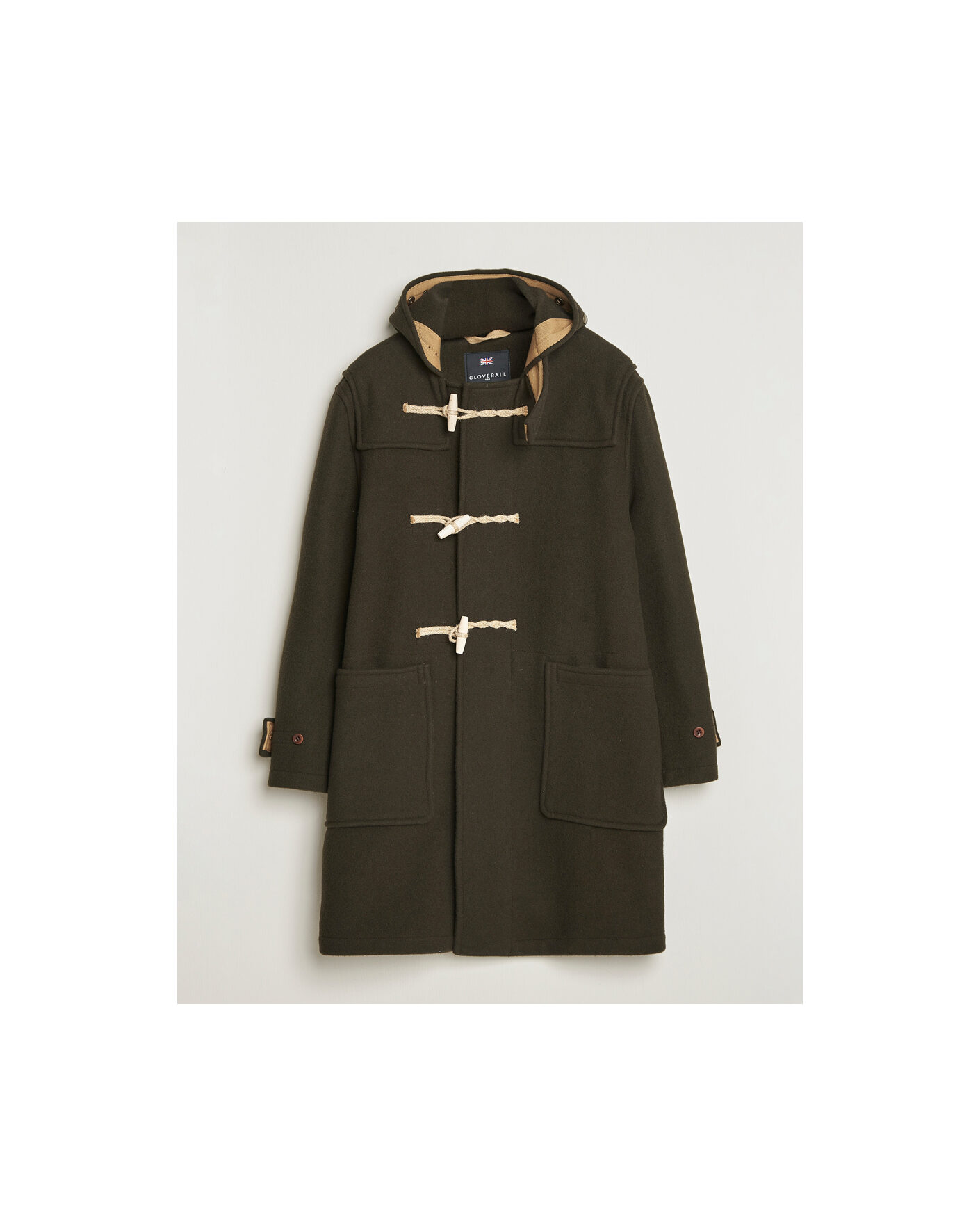 Men | Pre-owned Coats & Jackets | Pre-owned | Gloverall 575 Monty Original Duffle Coat Brown S