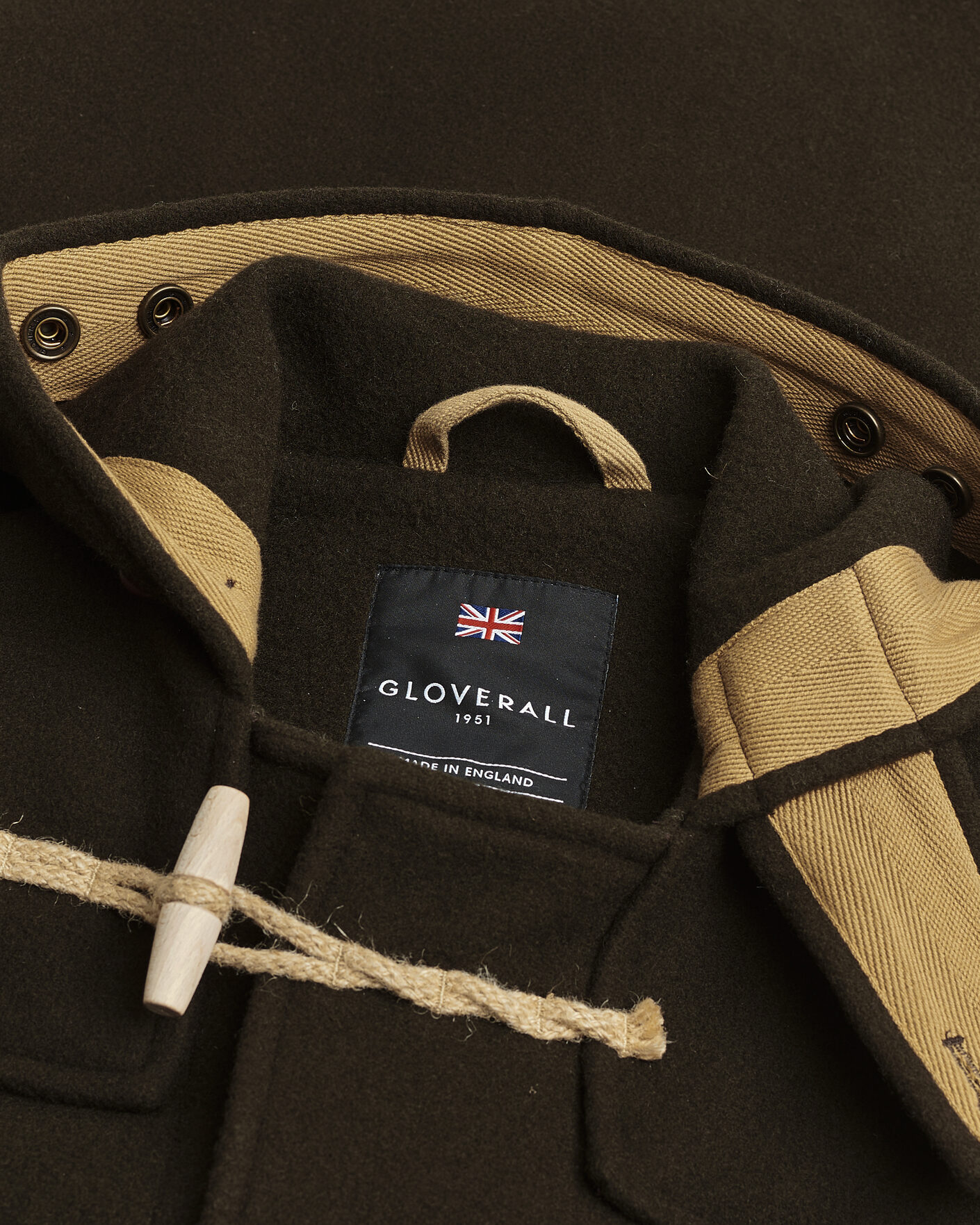 Men | Pre-owned Coats & Jackets | Pre-owned | Gloverall 575 Monty Original Duffle Coat Brown S