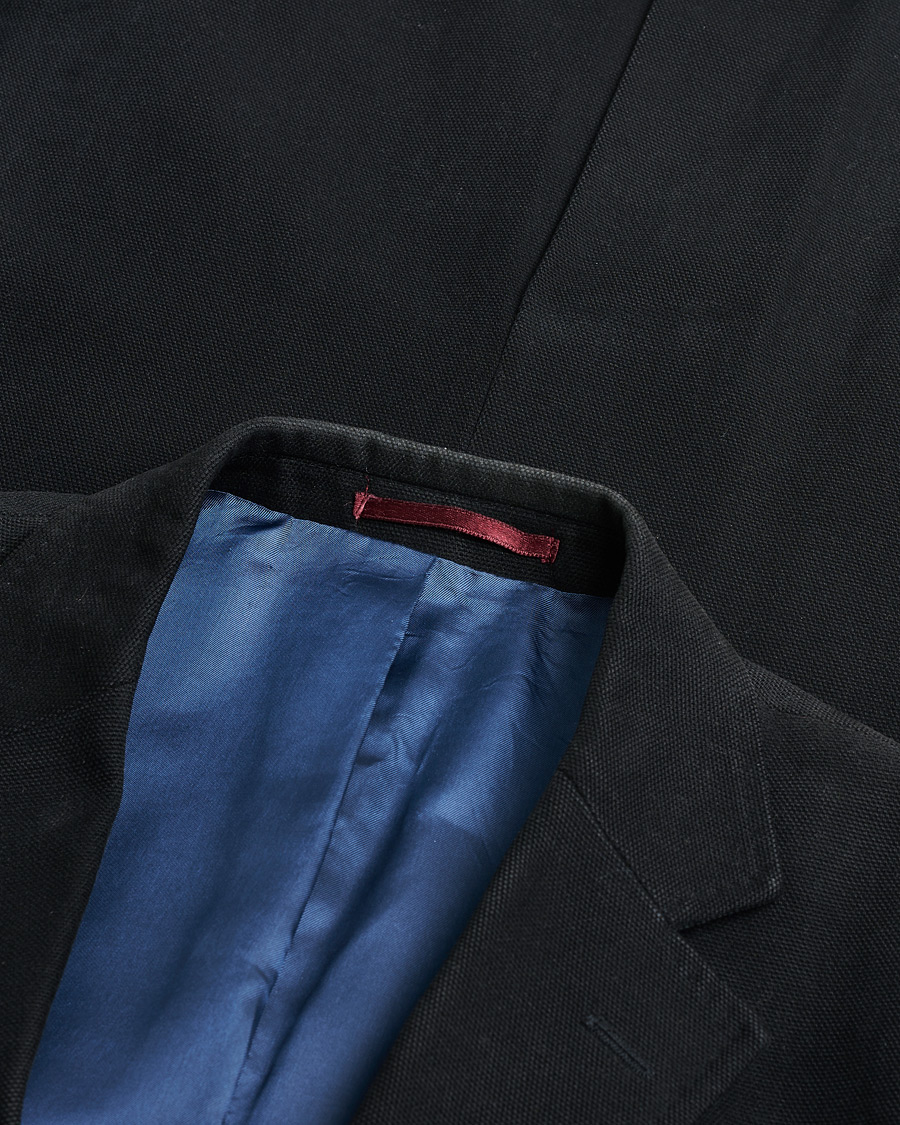 Men | GANT Vintage Patch Pocket Cotton Blazer Black 48 | Pre-owned | GANT Vintage Patch Pocket Cotton Blazer Black 48