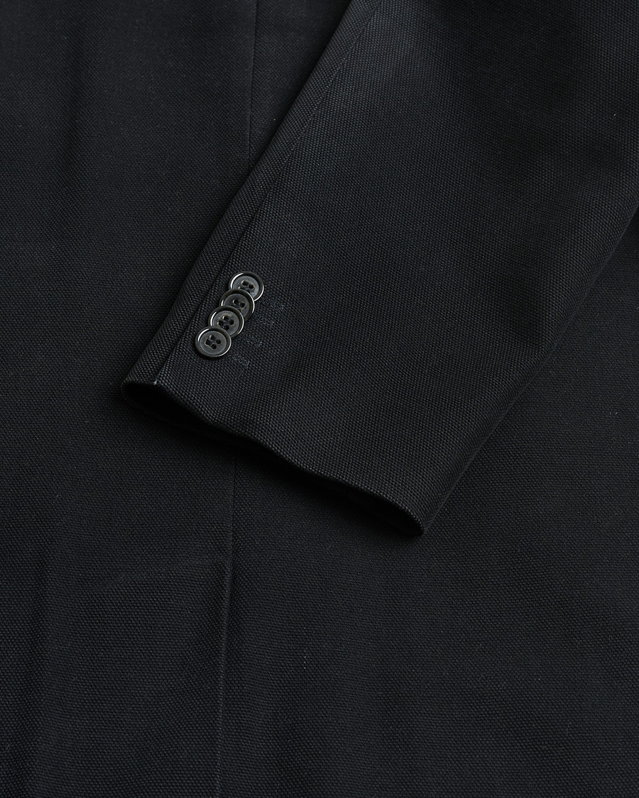 Men | GANT Vintage Patch Pocket Cotton Blazer Black 48 | Pre-owned | GANT Vintage Patch Pocket Cotton Blazer Black 48